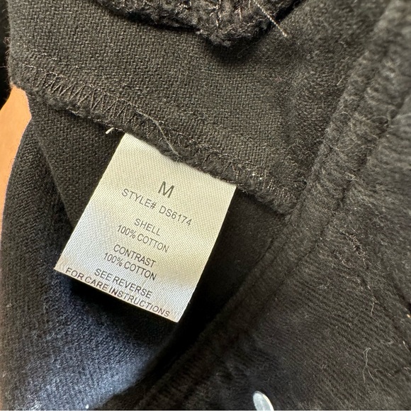 Oli&Hali jean jacket black leopard pathwork denim distressed medium SP213 - Picture 7 of 15